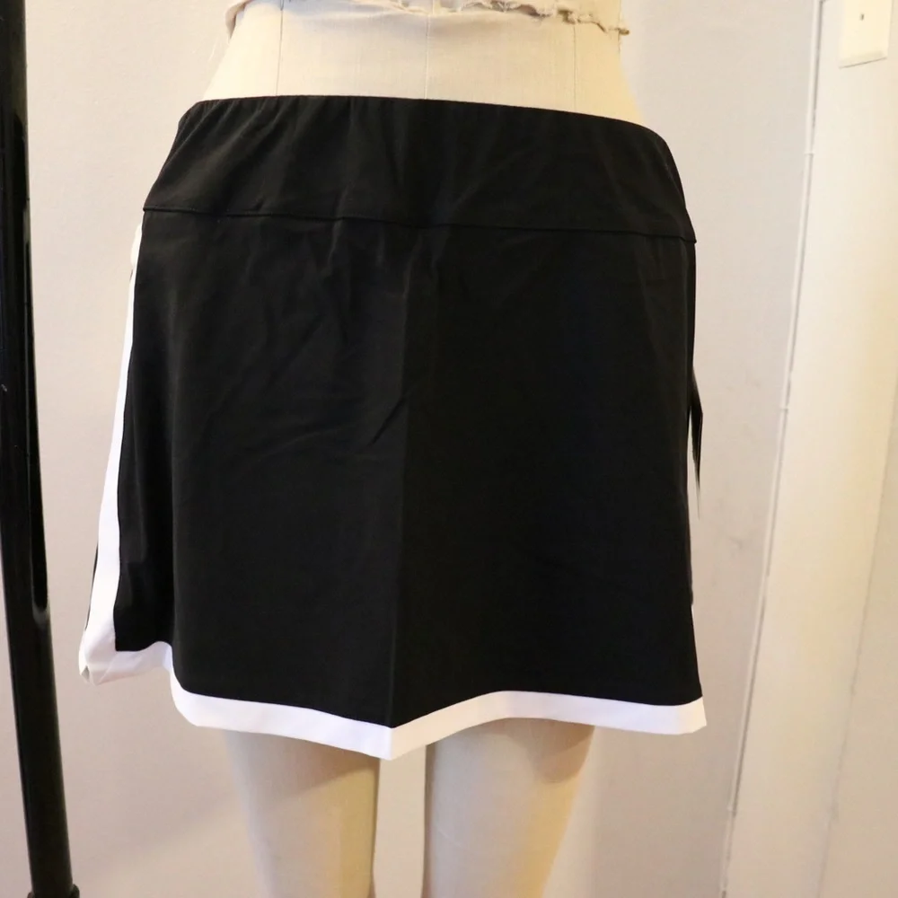 NEW Fila Black/Blue/White Platinum Active Y2K Skort Size Large